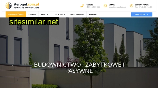 aerogel.com.pl alternative sites