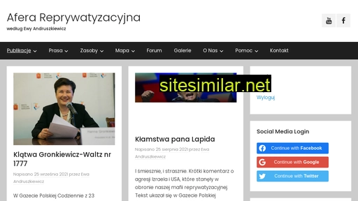 aferareprywatyzacyjna.pl alternative sites