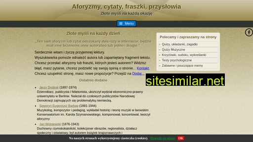 aforyzmy-cytaty.pl alternative sites