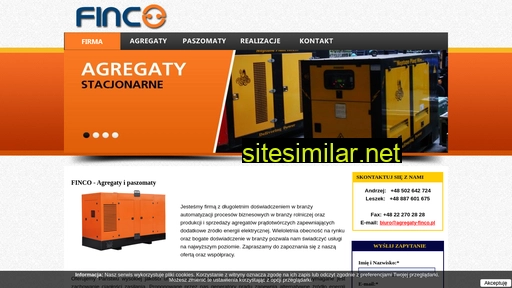 agregaty-finco.pl alternative sites