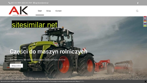 agrokam-czesci.pl alternative sites