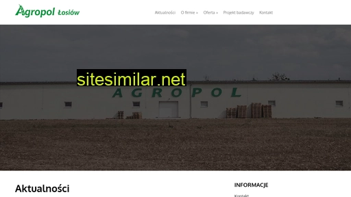 agropol-losiow.pl alternative sites