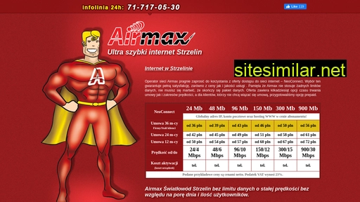 Airmax-internet-strzelin similar sites