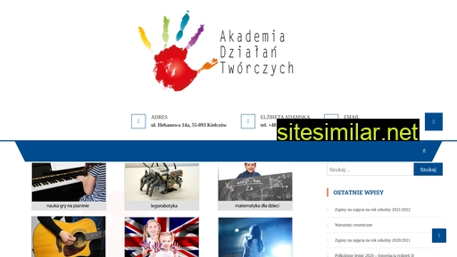 akademiadzialantworczych.pl alternative sites