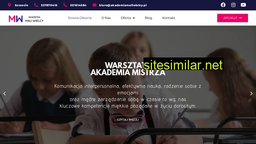 akademiamaliwielcy.pl alternative sites