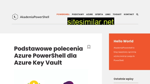 akademiapowershell.pl alternative sites