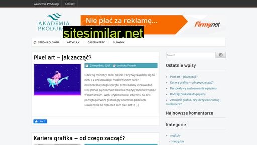 akademiaprodukcji.pl alternative sites