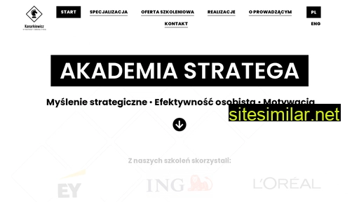 akademiastratega.pl alternative sites