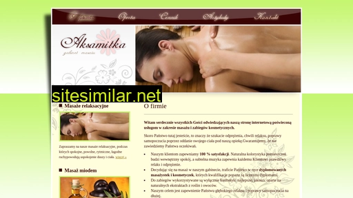 aksamitka-masaze.pl alternative sites
