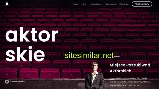aktorskie.pl alternative sites