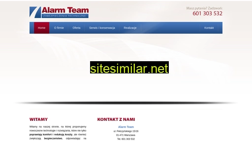 alarmteam.pl alternative sites