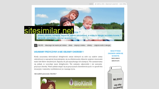 alergianamleko.pl alternative sites