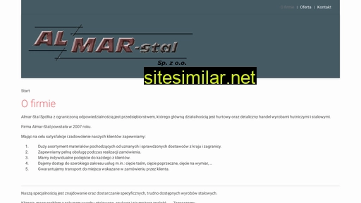 almar-stal.pl alternative sites