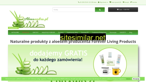 aloesandra.pl alternative sites