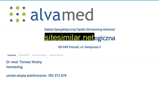 alvamed.pl alternative sites