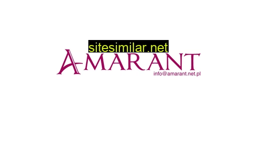 amarant.net.pl alternative sites