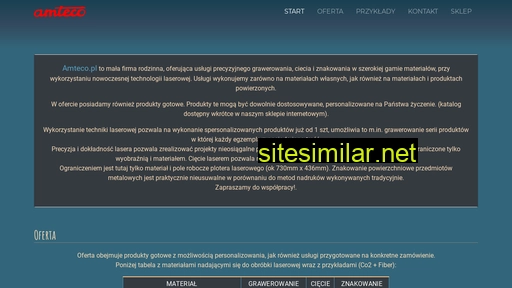 amteco.pl alternative sites