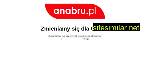 anabru.pl alternative sites