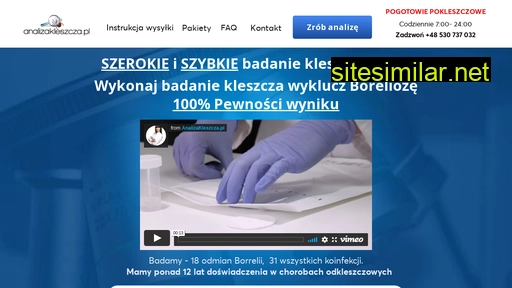 analizakleszcza.pl alternative sites