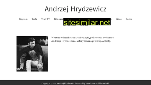 Andrzejhrydzewicz similar sites