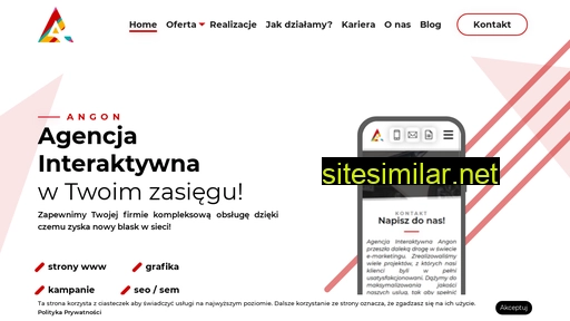 angon.com.pl alternative sites