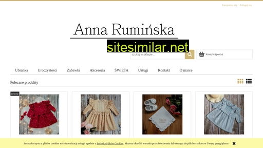 annaruminskashop.pl alternative sites