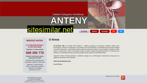 Anteny similar sites