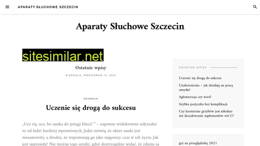 aparatysluchowe.szczecin.pl alternative sites