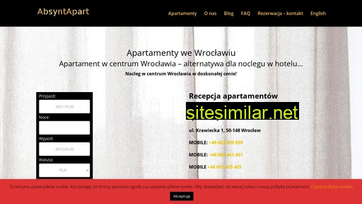apartamentywroclawskie24.pl alternative sites
