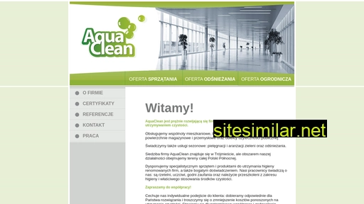 aqua-clean.com.pl alternative sites