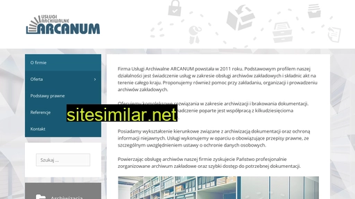 archiwizacja-arcanum.pl alternative sites