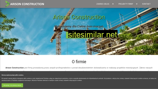 arisonconstruction.pl alternative sites