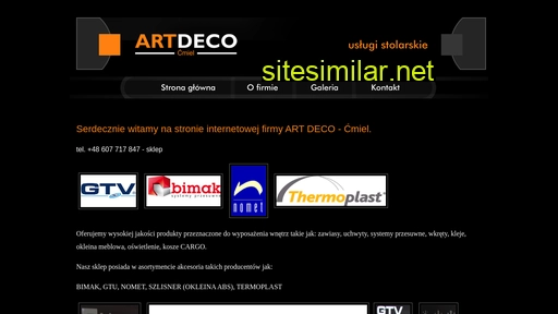 artdeco-cmiel.pl alternative sites