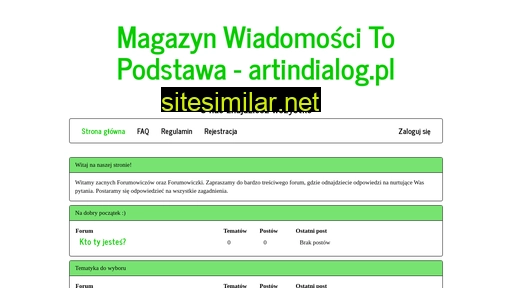 artindialog.pl alternative sites
