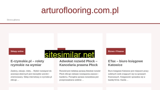 arturoflooring.com.pl alternative sites