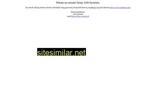 asi-systems.pl alternative sites