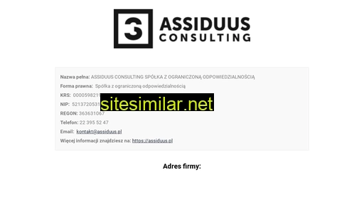 assiduus-consulting.pl alternative sites