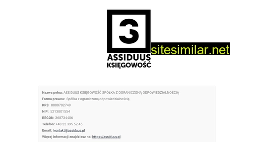 assiduus-ksiegowosc.pl alternative sites