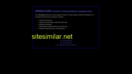 atensylium.pl alternative sites