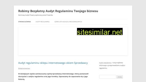 audytregulaminu.pl alternative sites