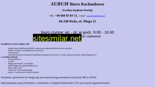 aurumbiuro.pl alternative sites