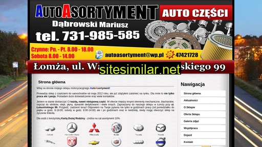 autoasortyment.pl alternative sites