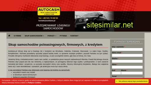 autobana.pl alternative sites