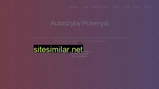 autoszyby-przemysl.pl alternative sites