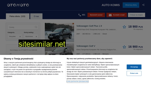 autokomis-podborze.otomoto.pl alternative sites