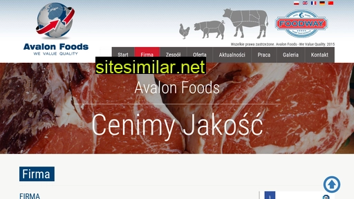 avalonfoods.pl alternative sites