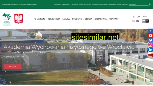awf.wroc.pl alternative sites