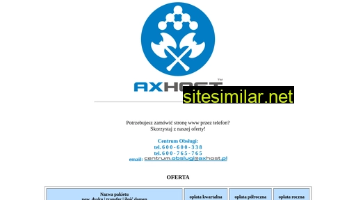 axhost.pl alternative sites