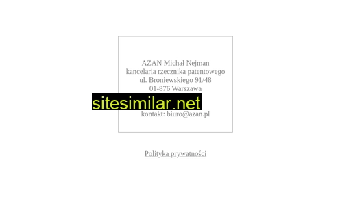 azan.pl alternative sites