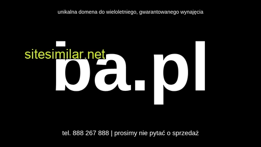 ba.pl alternative sites